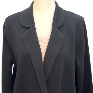 J. Crew Black Sophie Open Front Sweater Blazer - Size Small